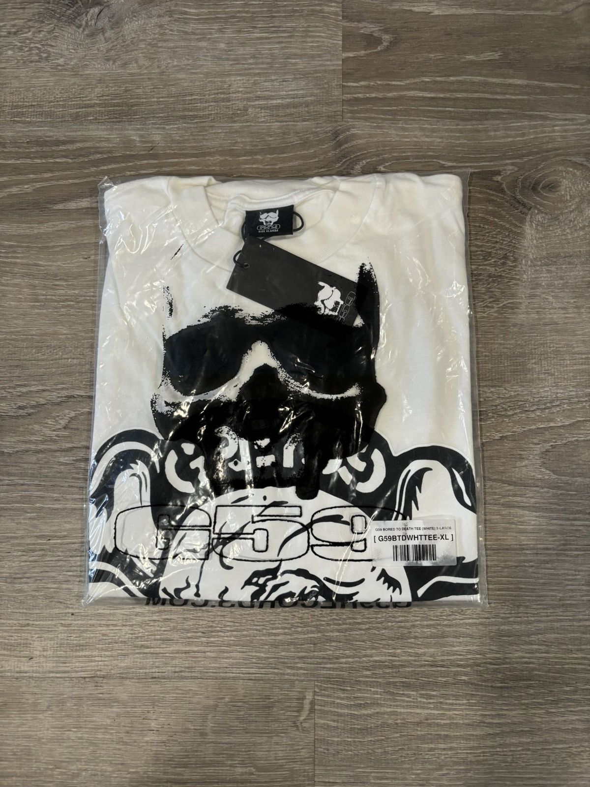 G59 Records G59 BORED TO DEATH TEE (WHITE) XL Size US XL / EU 56 / 4 - 1 Preview