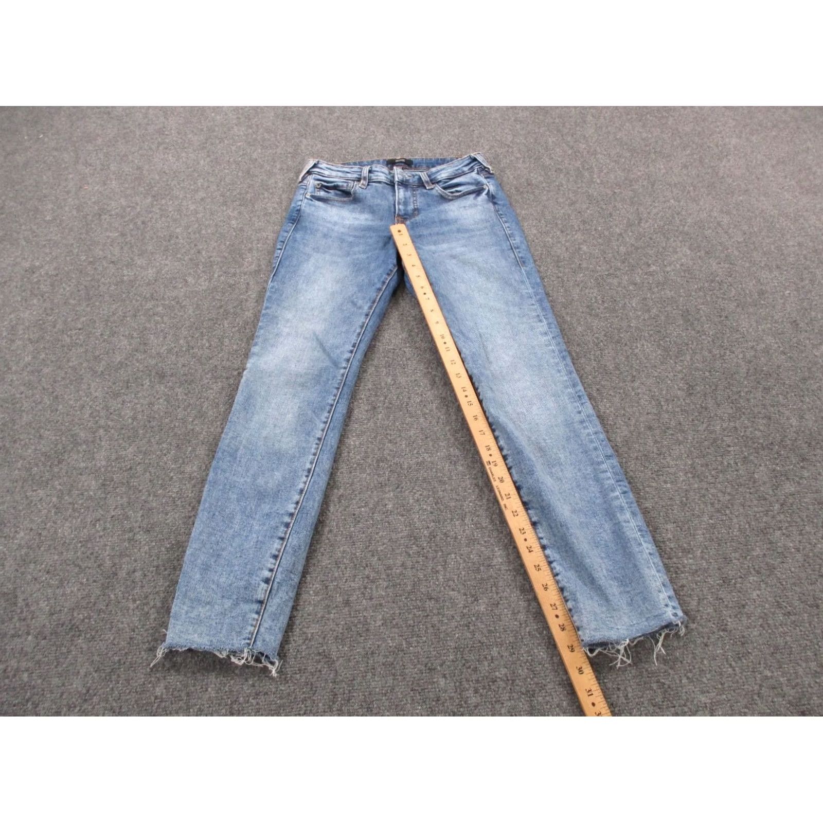 True Religion True Religion Jeans Womens 27 Blue Denim Colette Slim Straight Casual Distressed Jeans Womens 27 Pink USA 5-Pocket Mens Women Girls Size 27" / US 4 / IT 40 - 3 Thumbnail