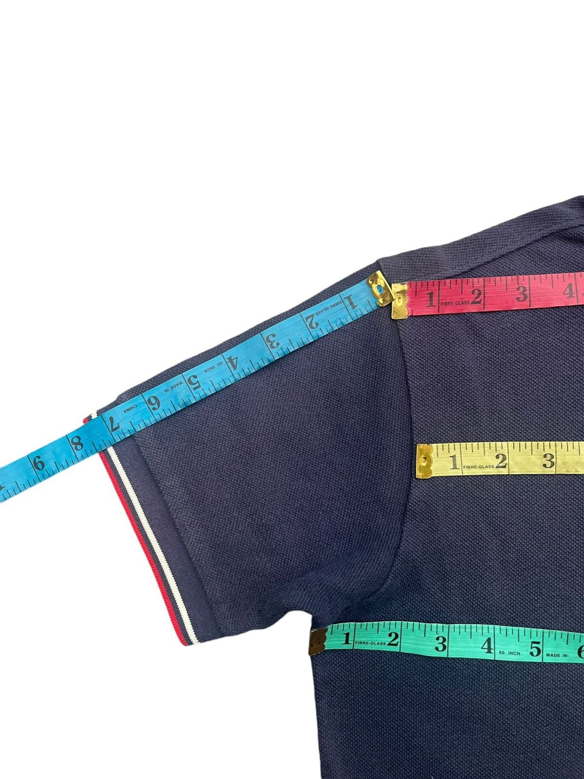 Fred Perry Vintage Fred Perry Twin Trapped Polo Size US M / EU 48-50 / 2 - 9 Thumbnail