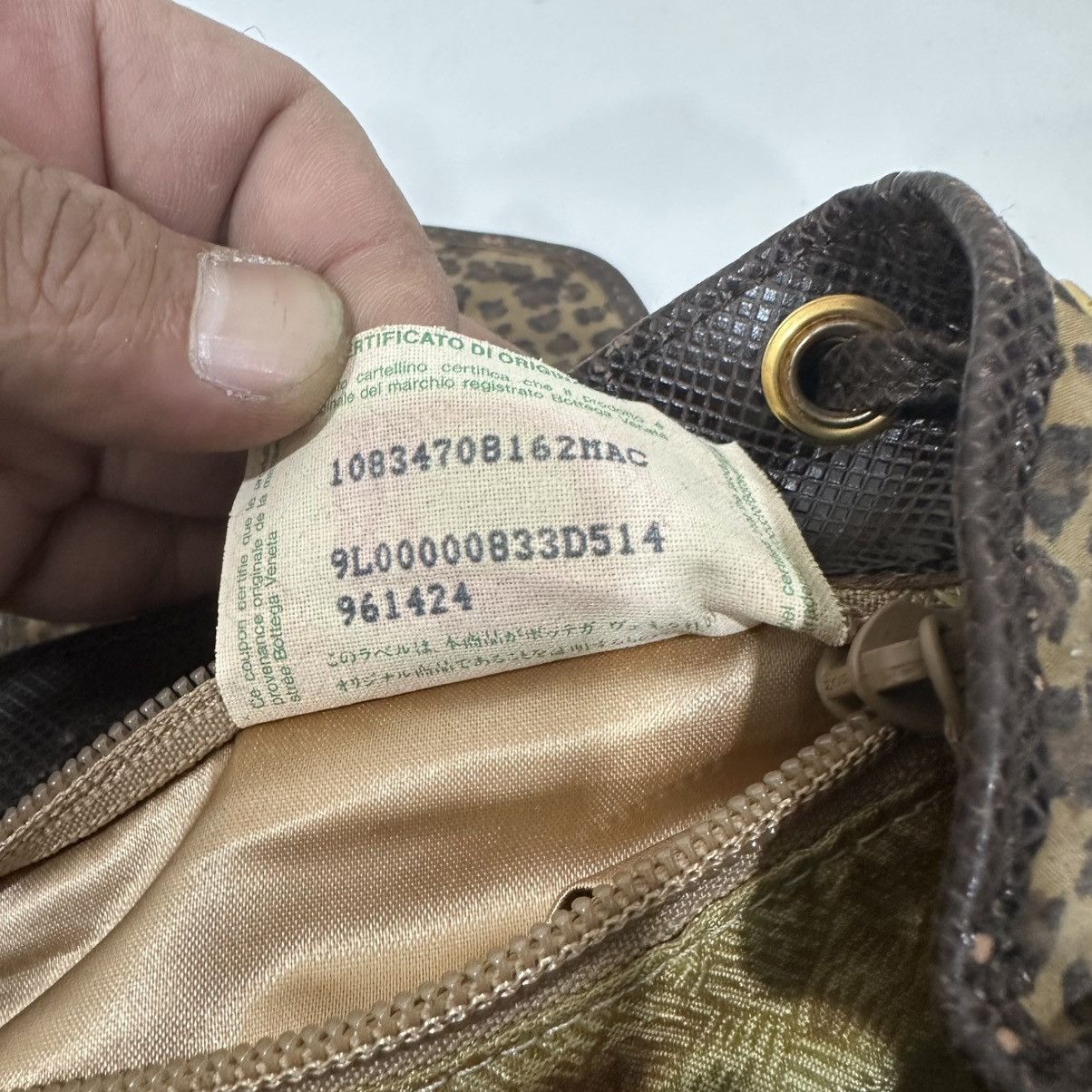Bottega Veneta ‼️LASTDROP‼️VINTAGE BOTTEGA VENETA LEOPARD PRINT MINI BACKPACK Size ONE SIZE - 13 Thumbnail