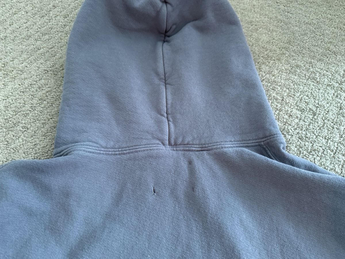Gallery Dept. Gallery Dept Blue Gray Hooded Sweatshirt Large Size US L / EU 52-54 / 3 - 15 Thumbnail
