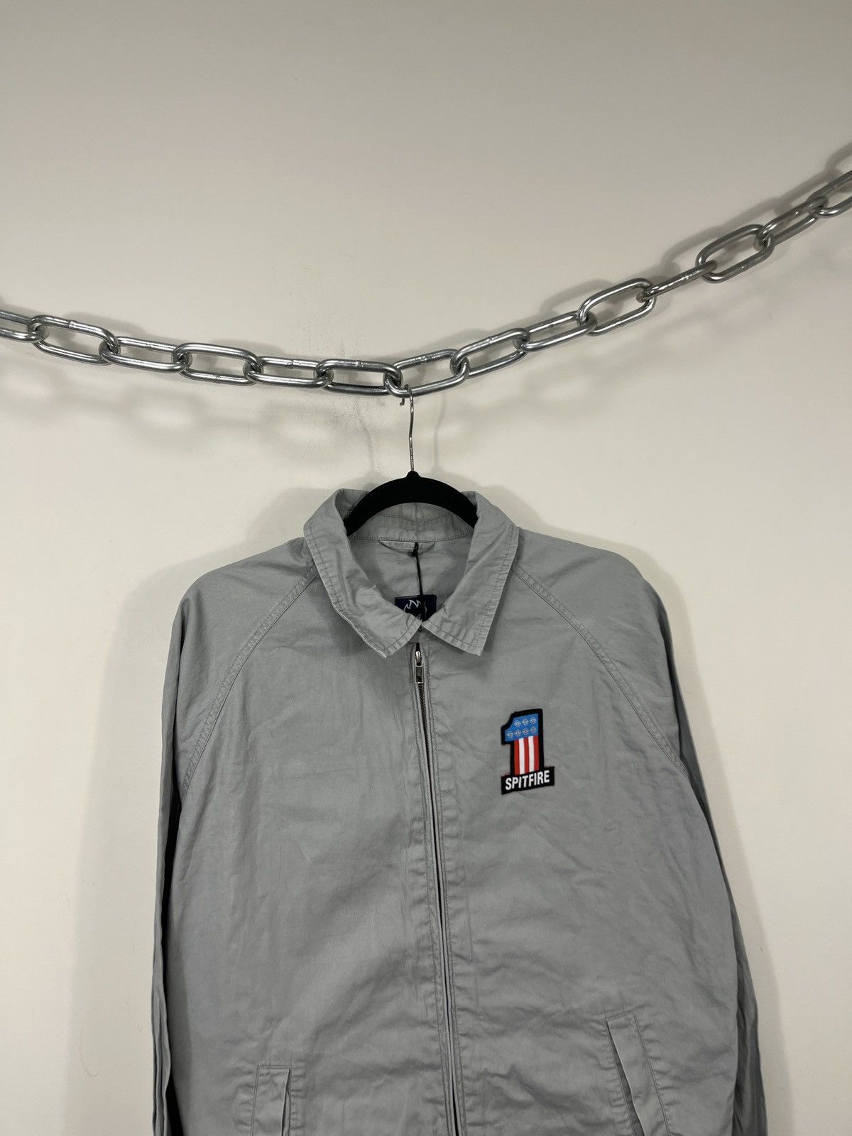 Spitfire Vintage Spitfire NEW Hype Y2K Gray Skate Jacket Size US M / EU 48-50 / 2 - 2 Thumbnail
