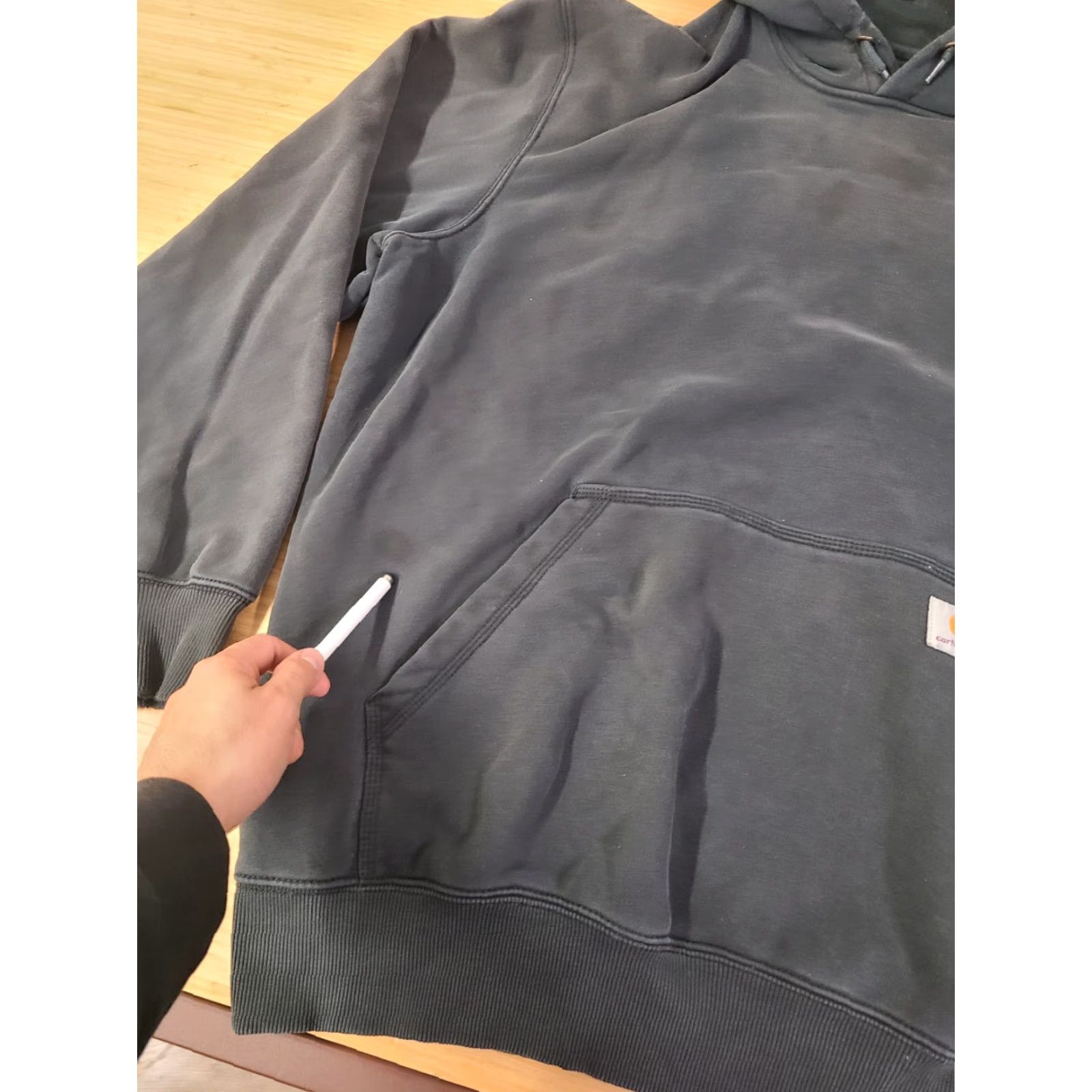Carhartt VINTAGE Carhartt Rain Defender Rutland Jacket Hoodie Sweatshirt XL Black Regular Mens Size US XL / EU 56 / 4 - 4 Thumbnail