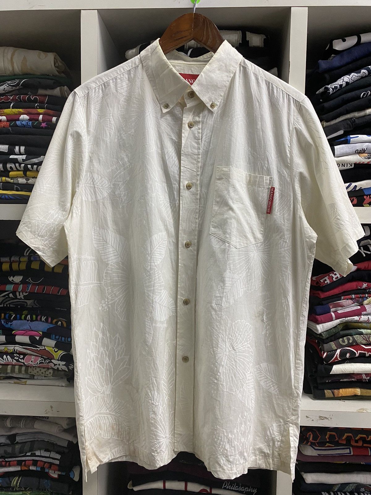 Vintage Vintage Mango House Okinawa Button Up Size US L / EU 52-54 / 3 - 3 Thumbnail