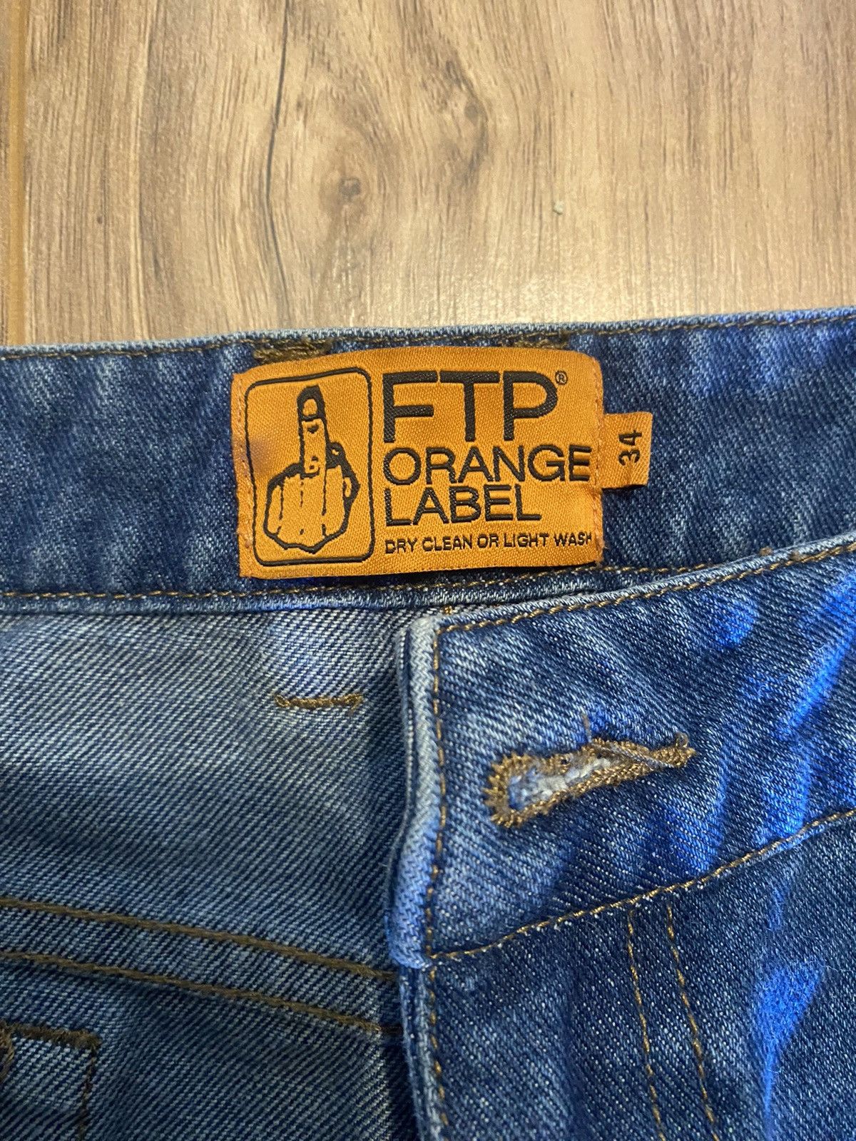 Fuck The Population FTP Bullet hole denim Size US 34 / EU 50 - 3 Thumbnail