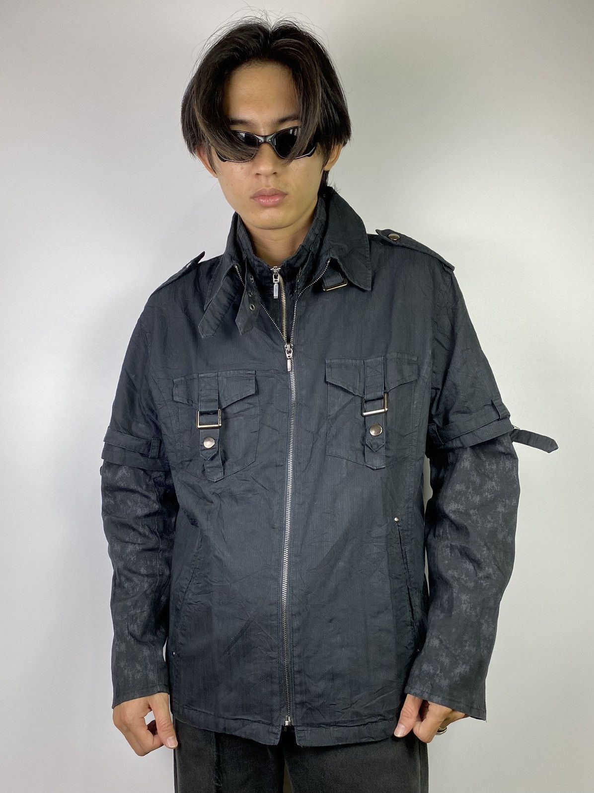 If Six Was Nine × Japanese Brand × Le Grande Bleu (L.G.B.) Crazy gothic thruxton shirt bondage ifsixwasnine style Size US M / EU 48-50 / 2 - 2 Thumbnail