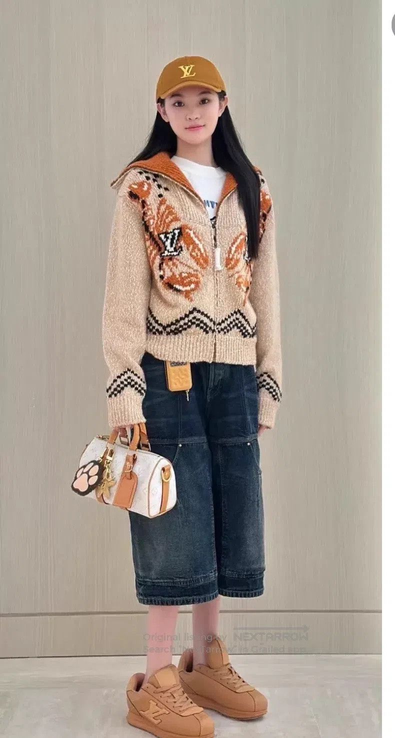 Louis Vuitton Louis Vuitton Knitted jacquard zip jacket Size US S / EU 44-46 / 1 - 7 Thumbnail