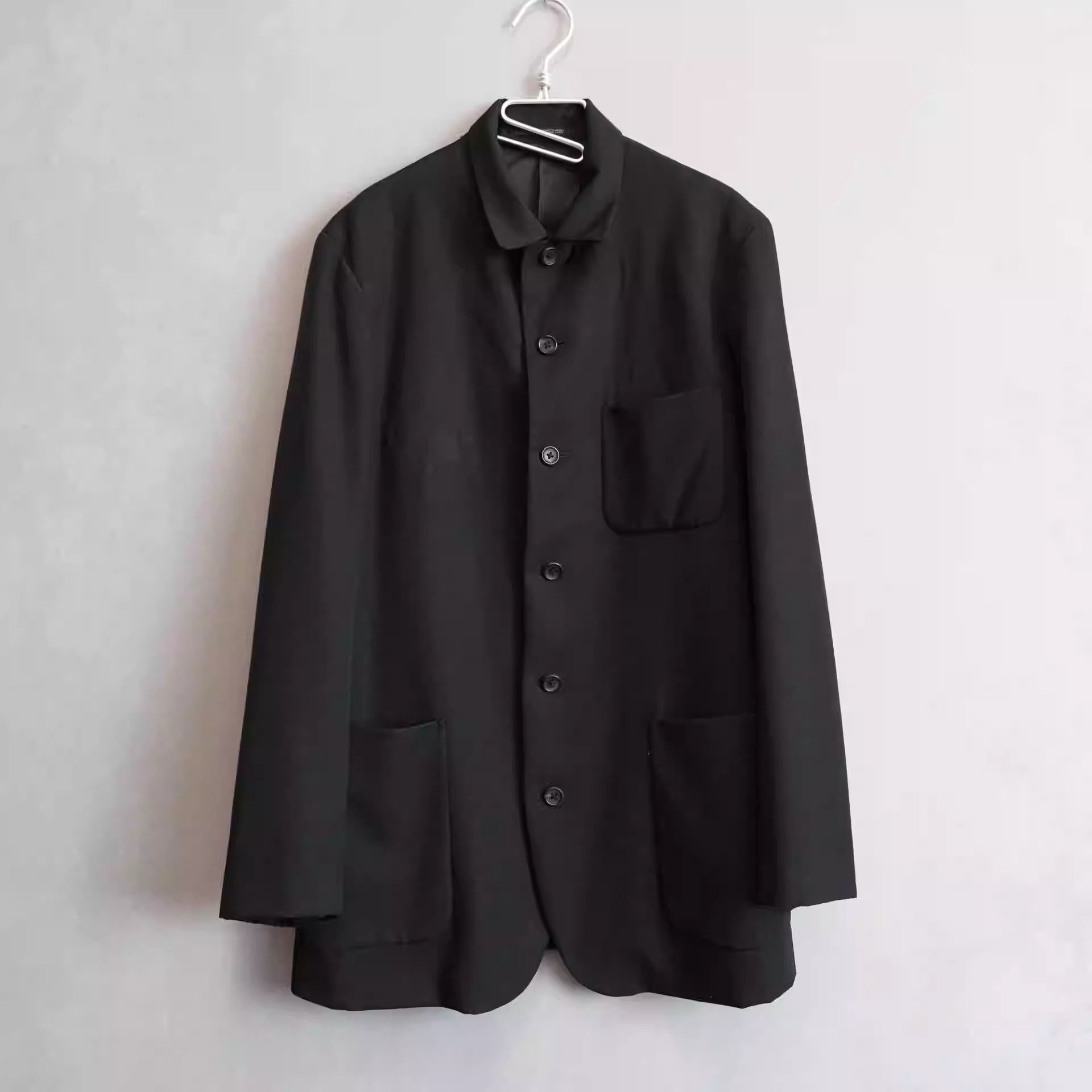 Yohji Yamamoto Yohji Yamamoto 97AW Wax Period People's Wool Jacket-2505 Size US M / EU 48-50 / 2 - 1 Thumbnail