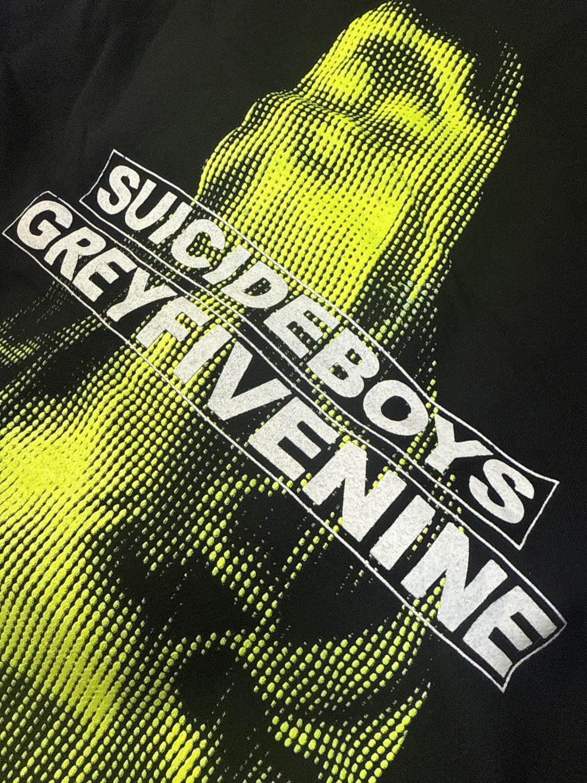 G59 Records $uicideboy$ / G59 “Virgin Mary” Neon Hoodie — Black - XL Size US XL / EU 56 / 4 - 5 Thumbnail
