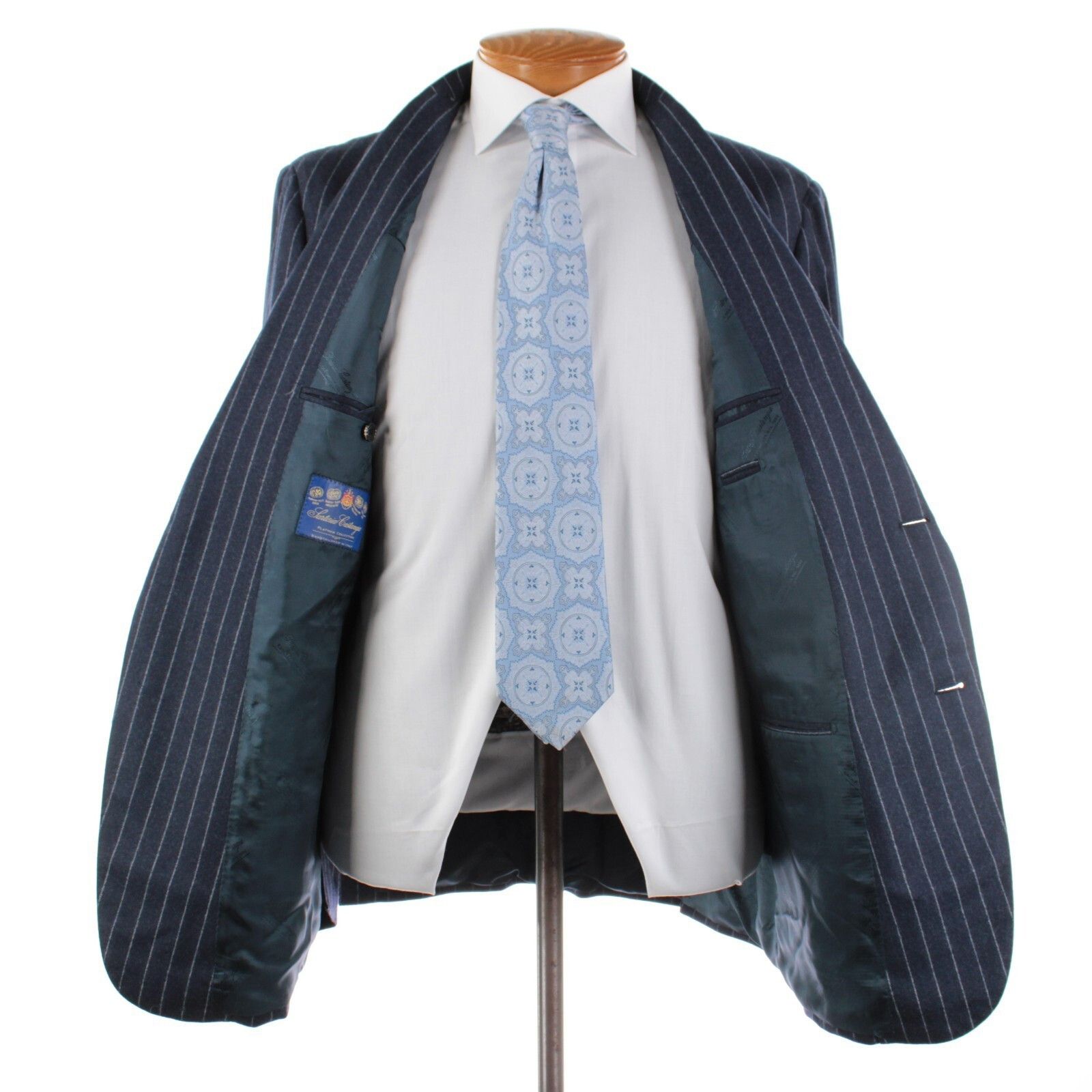 Other Castangia Suit Size US 46 Long in Blue Size 46R - 7 Thumbnail