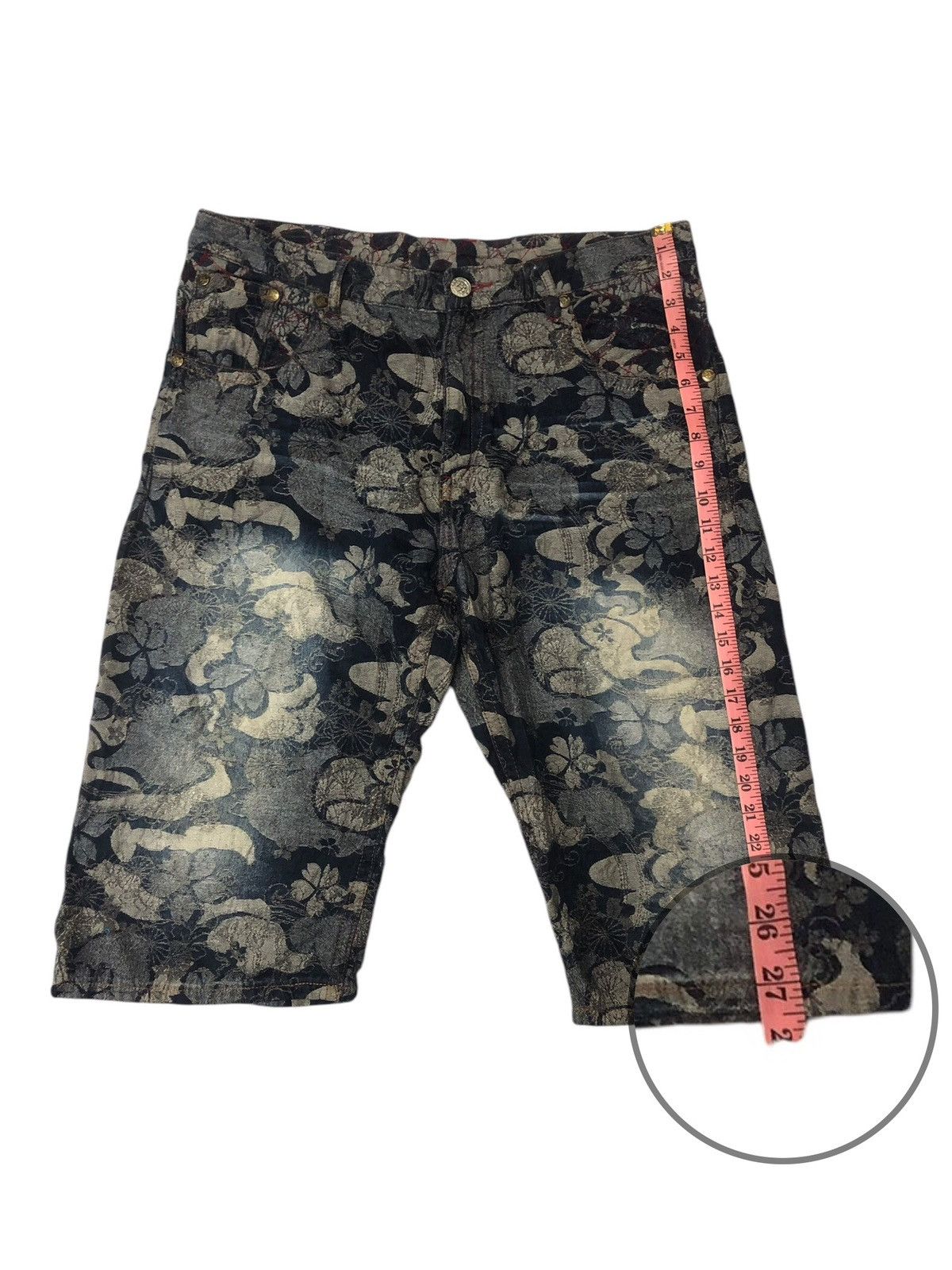 Japanese Brand × Vintage Nishiki shorts denim pants Size US 35 - 9 Thumbnail