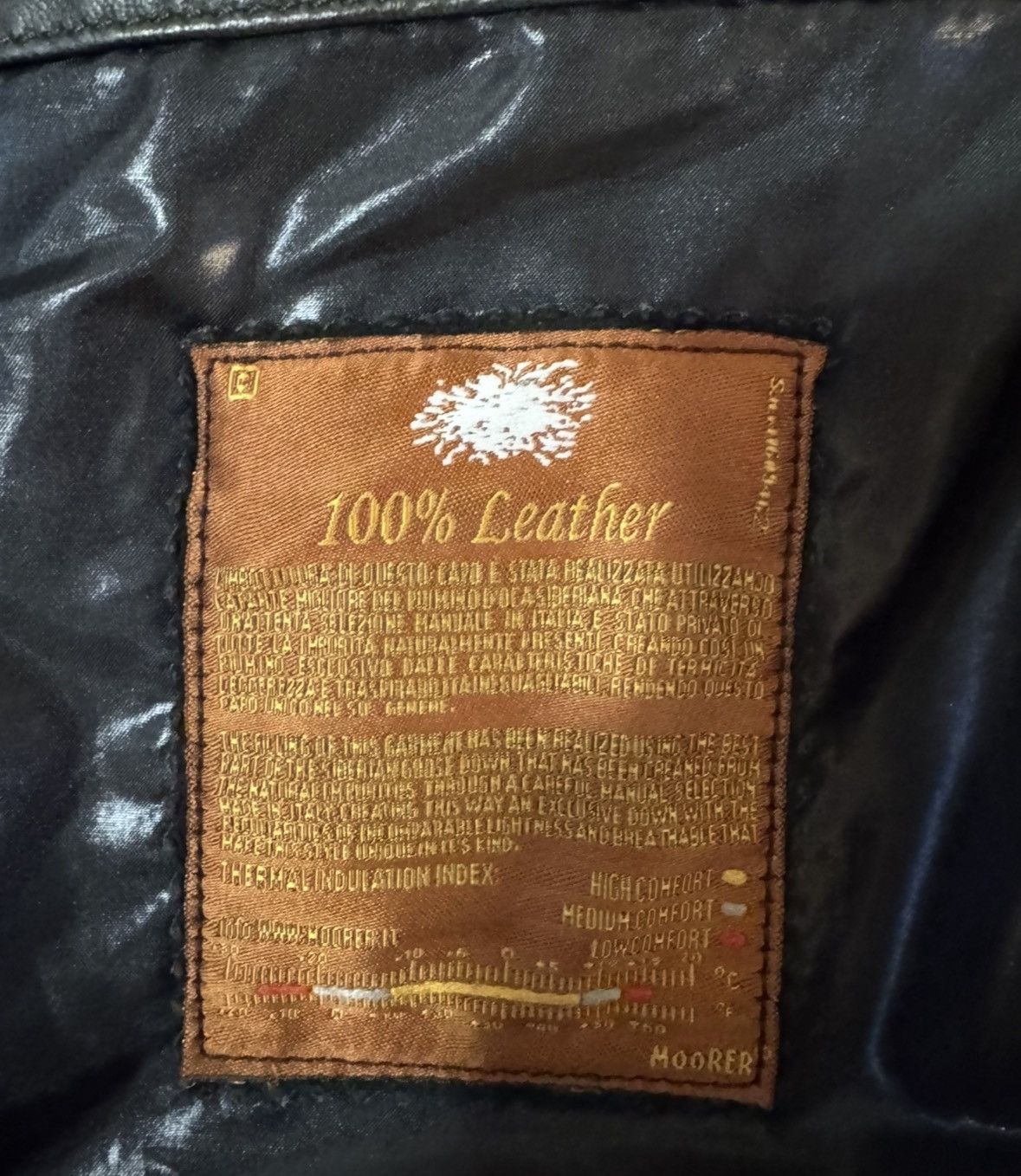 MooRER 100% Leather Bomber Jacket Size US M / EU 48-50 / 2 - 5 Thumbnail