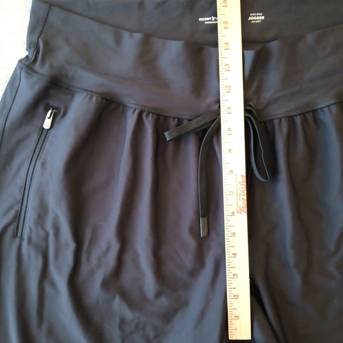 Old Navy Old Navy Powersoft Jogger Pants Womens 2XL Black Pockets Drawstring 40x26 Regular Tapered Jogger Pants Womens Mens? Size 40" / US 18 - 4 Thumbnail