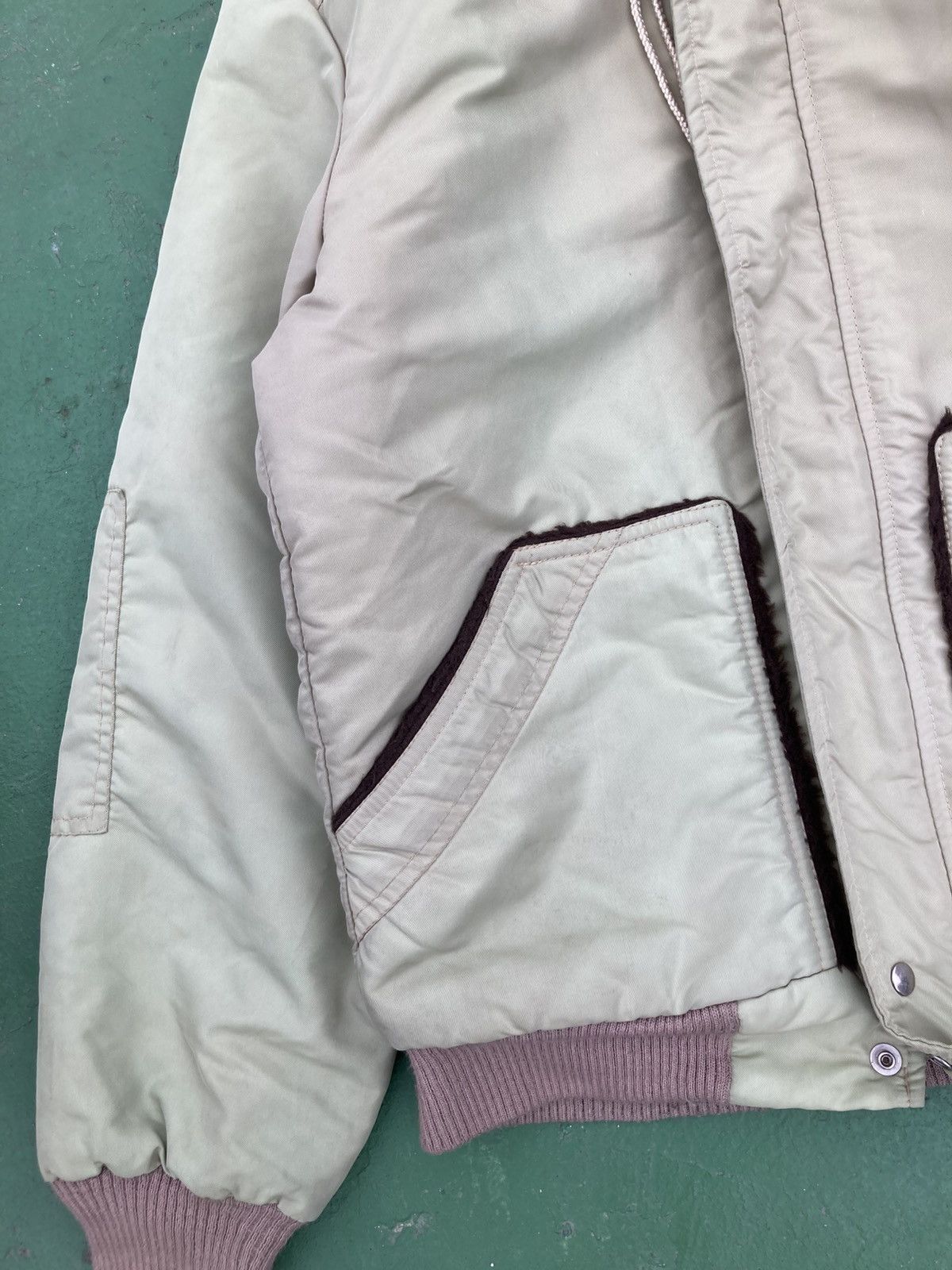 Vintage 80’s Pertini Faux Fur Hood Zipper Gimmick Bondage Jacket Size US L / EU 52-54 / 3 - 7 Thumbnail