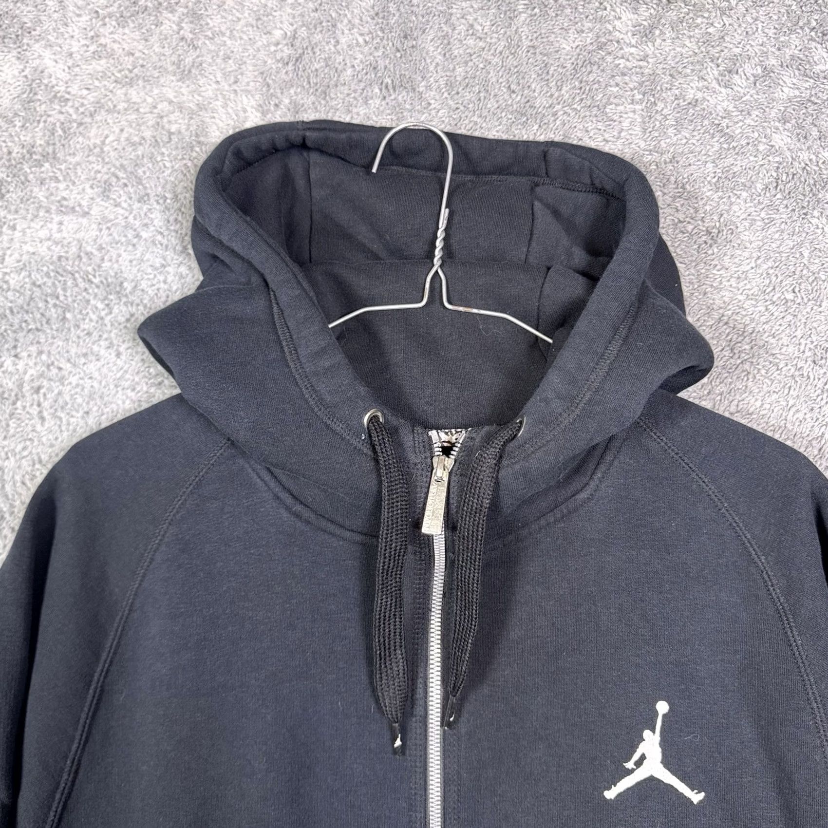 Jordan Brand Jordan Mens Hoodie M Full Zip Fleece Sweatshirt Jacket Jumpman Air Basketball Size US M / EU 48-50 / 2 - 3 Thumbnail