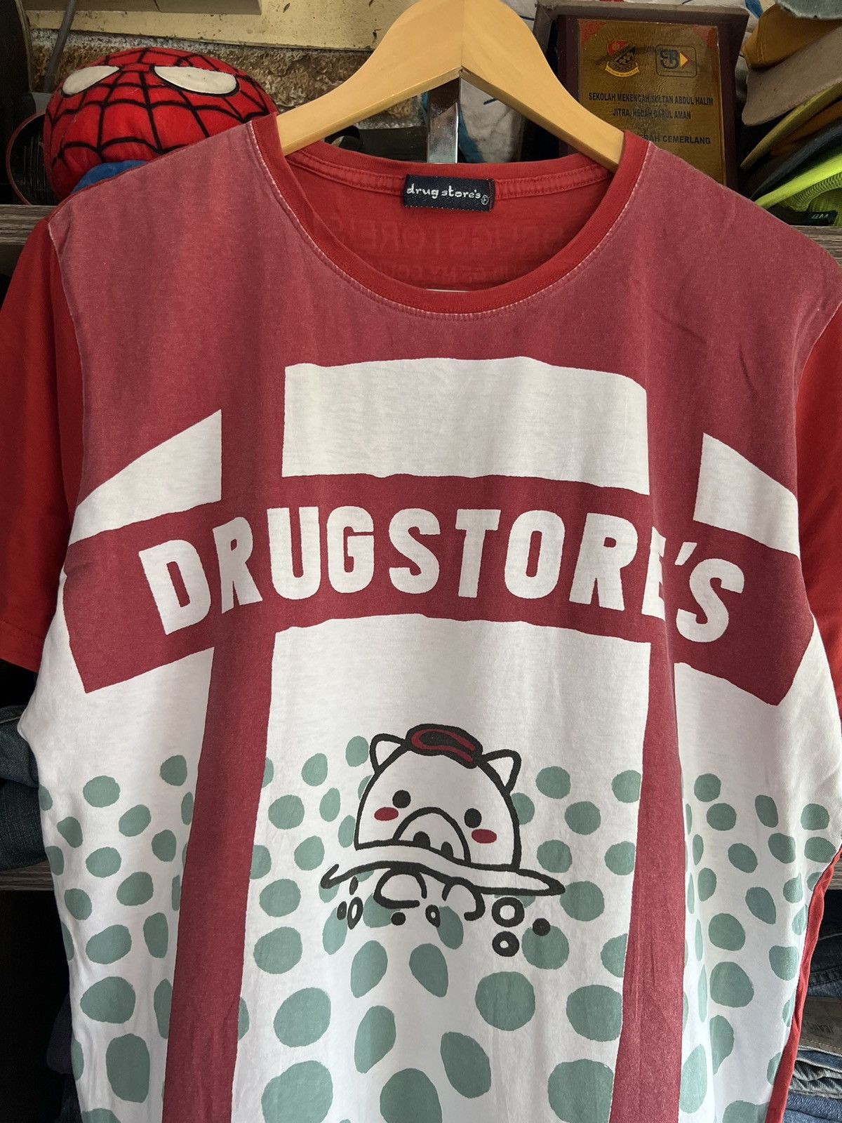 Japanese Brand 🔥Drugstore’s Fullprint Tee Size US L / EU 52-54 / 3 - 6 Thumbnail