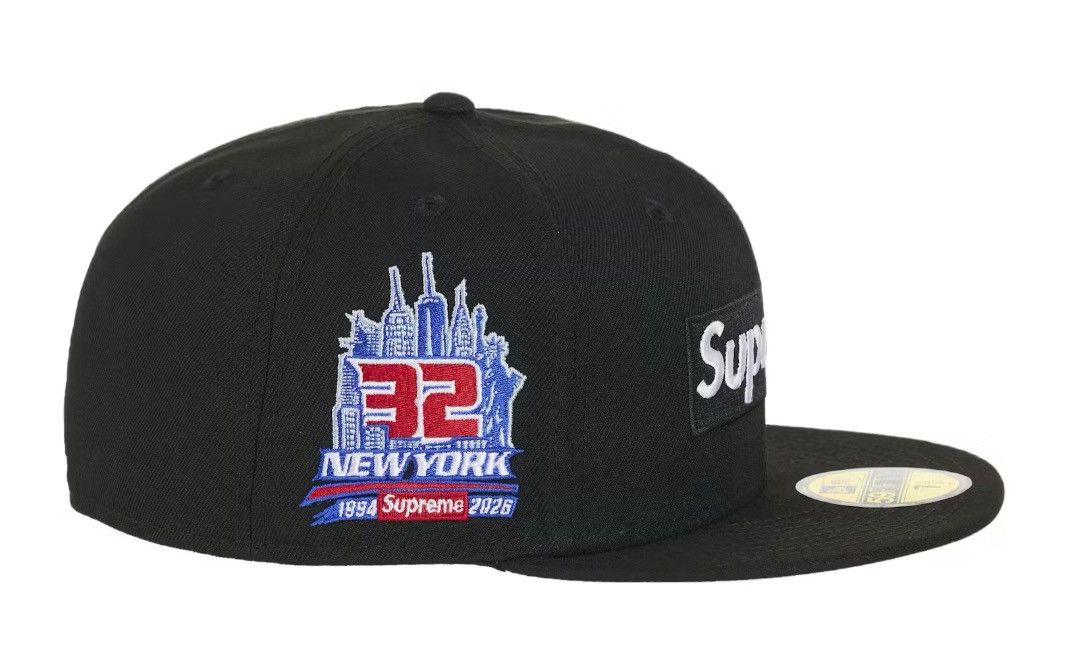 Supreme Supreme Shop Box Logo New Era NewYork 59Fifty Fitted Hat Size ONE SIZE - 1 Thumbnail