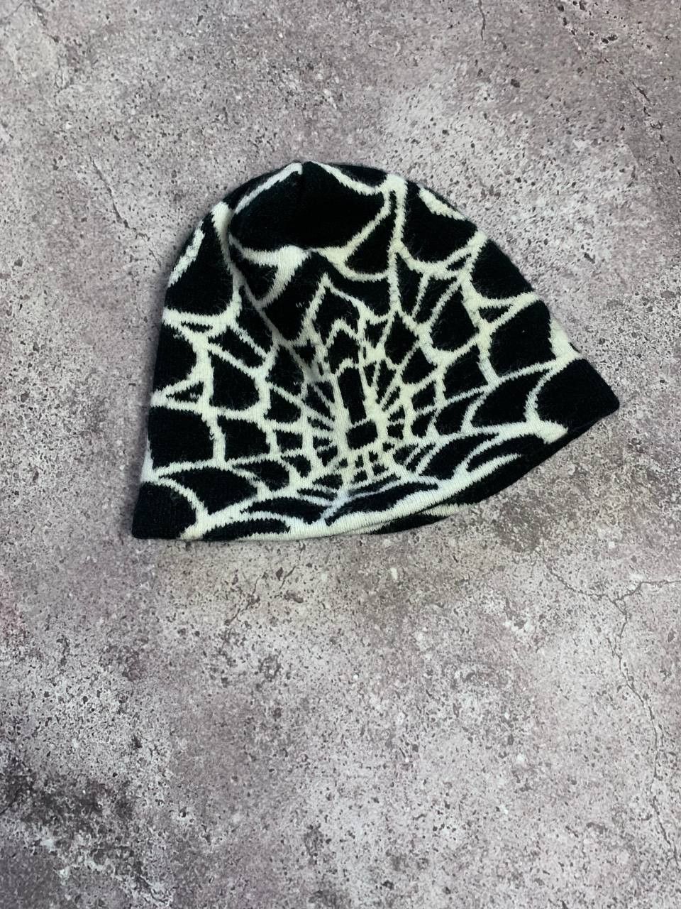 Other Spider Web Y2K Vintage Beanie Hat Spider-Man style Size ONE SIZE - 3 Thumbnail