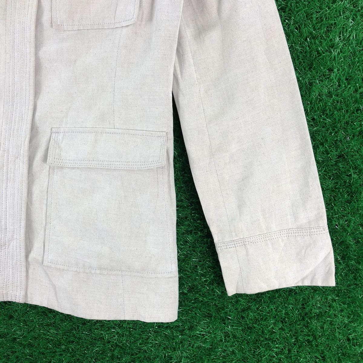 Japanese Brand Vintage 90's Comme Ca Zipper Jacket Size US XS / EU 42 / 0 - 3 Thumbnail