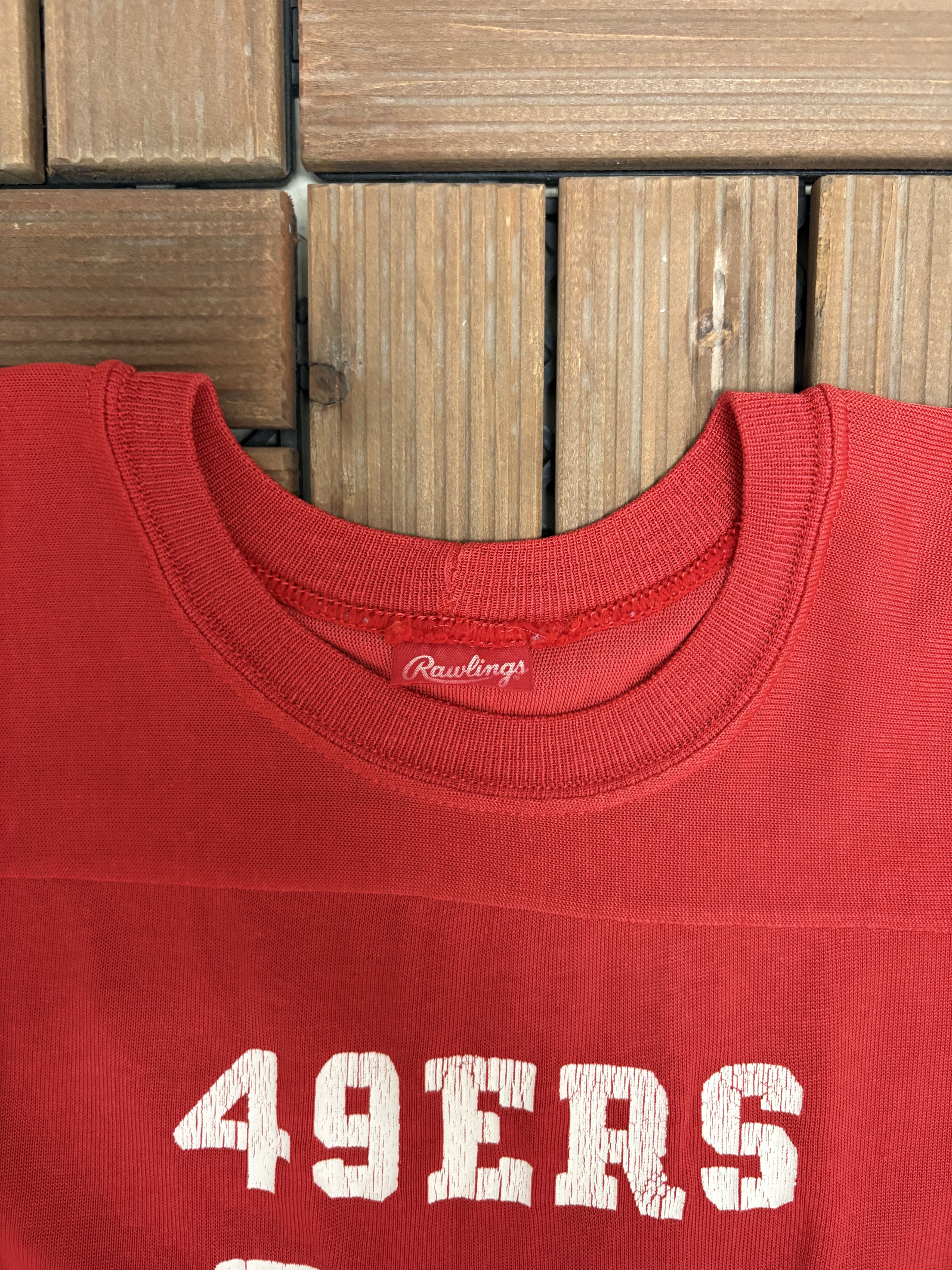 Vintage San Francisco 49ers Vintage Red 3/4 Sleeve Shirt Size US S / EU 44-46 / 1 - 6 Thumbnail