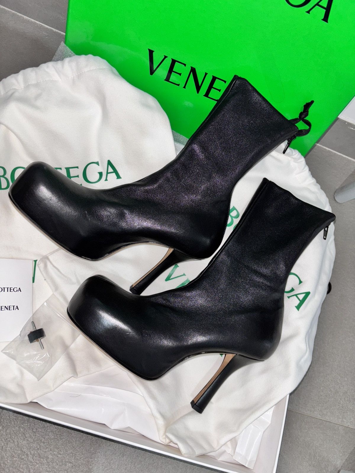 Bottega Veneta Ankle boots bottega veneta bold new Size US 8 / IT 38 - 1 Thumbnail
