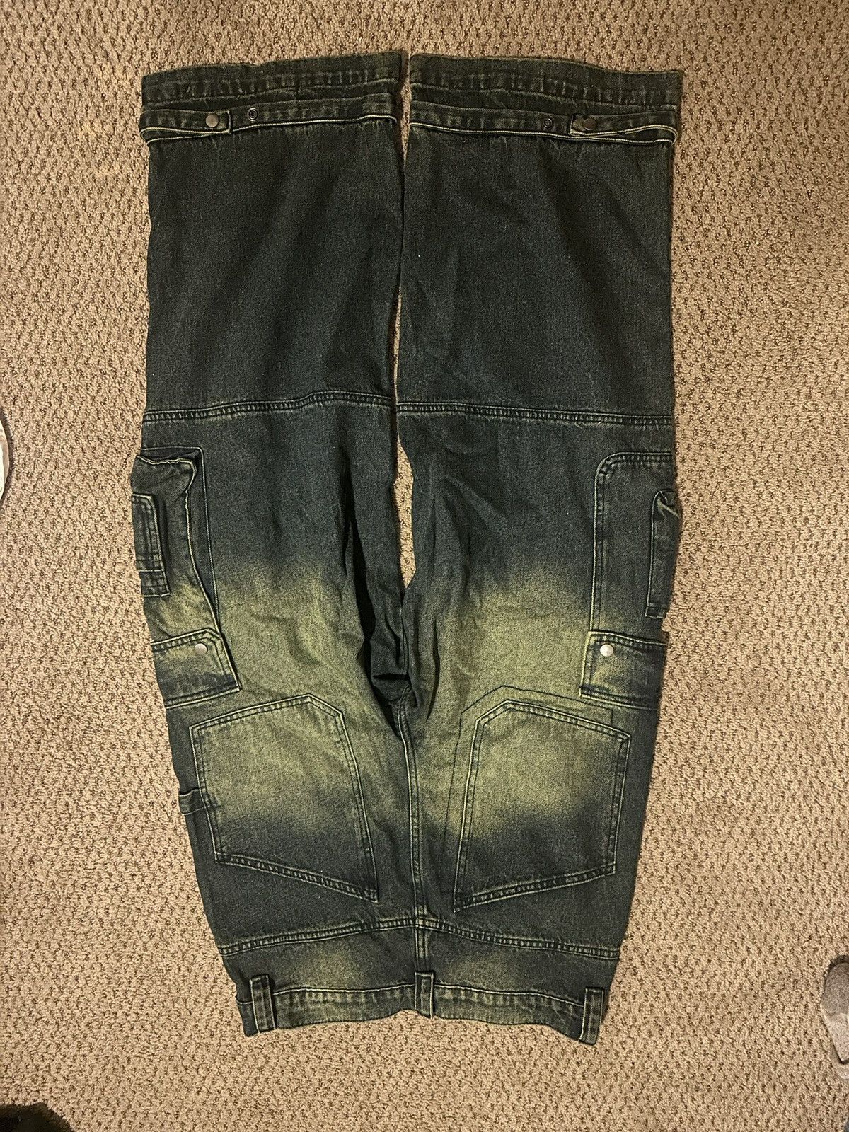 Jaded London Jaded London Cargo Jeans Size US 32 / EU 48 - 2 Thumbnail
