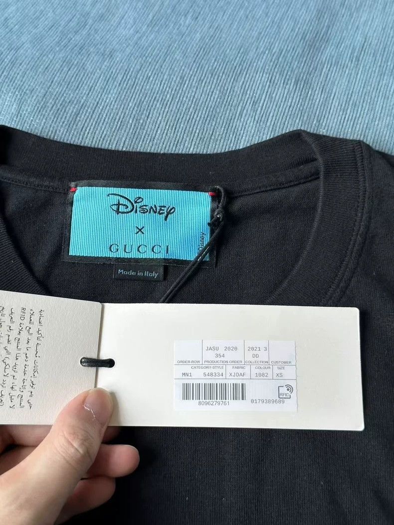 Gucci Gucci Black Donald Duck short sleeves 2501-Nextarrow Size US XS / EU 42 / 0 - 3 Thumbnail