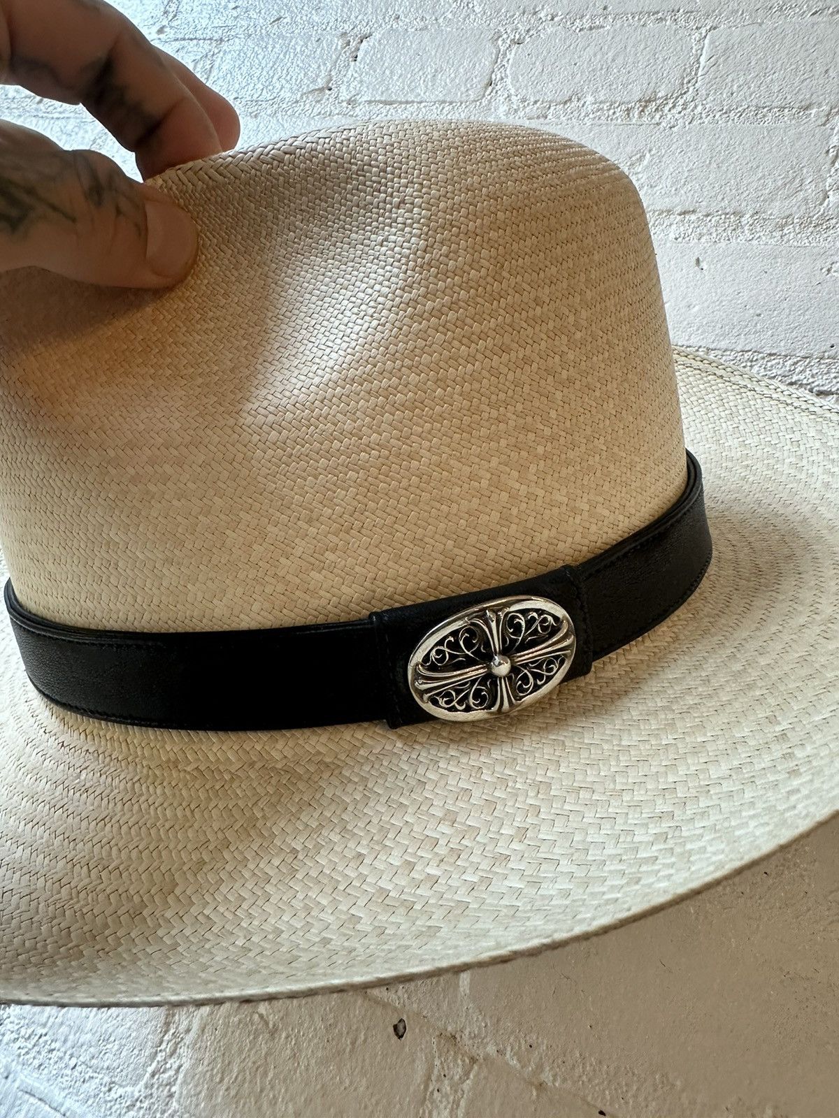 CHROME HEARTS EUROPEAN MAFIA GUNSLINGER HAT FEDORA 4Gseller