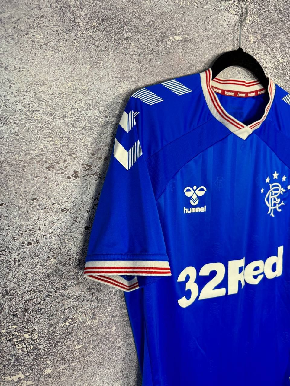 Hummel Vintage Rangers 2019/20 Hummel Soccer Jersey Size US M / EU 48-50 / 2 - 6 Thumbnail