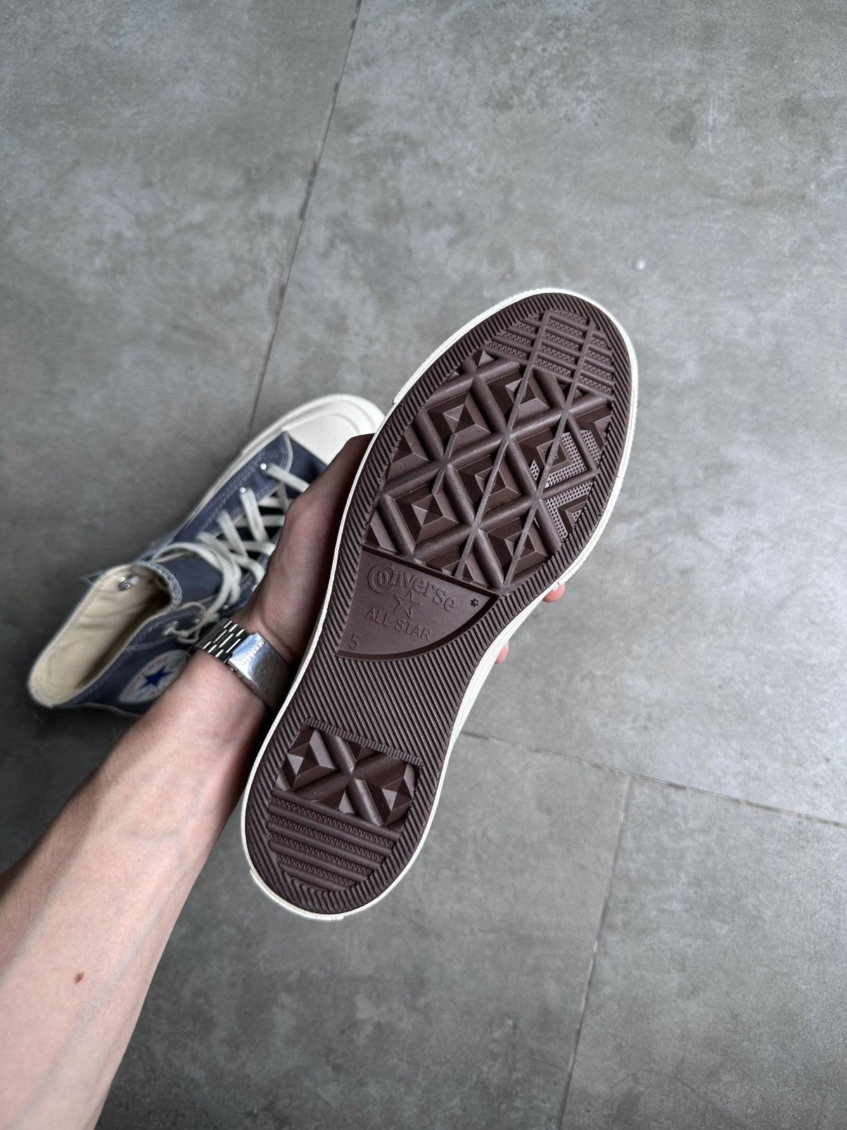 Comme des Garcons PLAY × Converse CDG PLAY x CONVERSE HI CHUCK TAILOR 70 Size US 7 / IT 37 - 11 Thumbnail