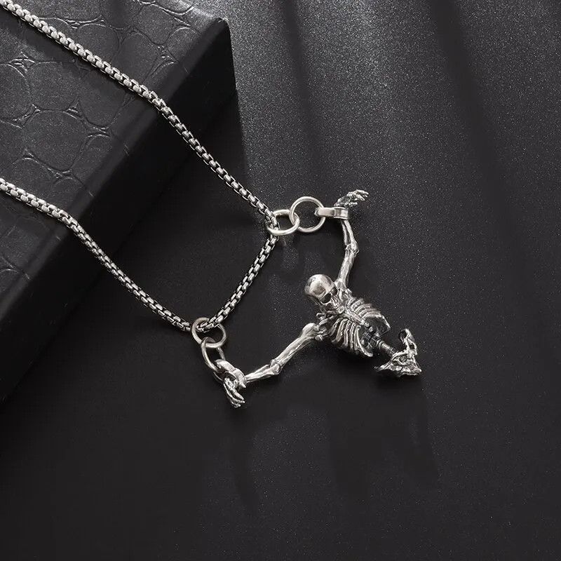 Japanese Brand Skull Pendant Necklace Size ONE SIZE - 4 Thumbnail