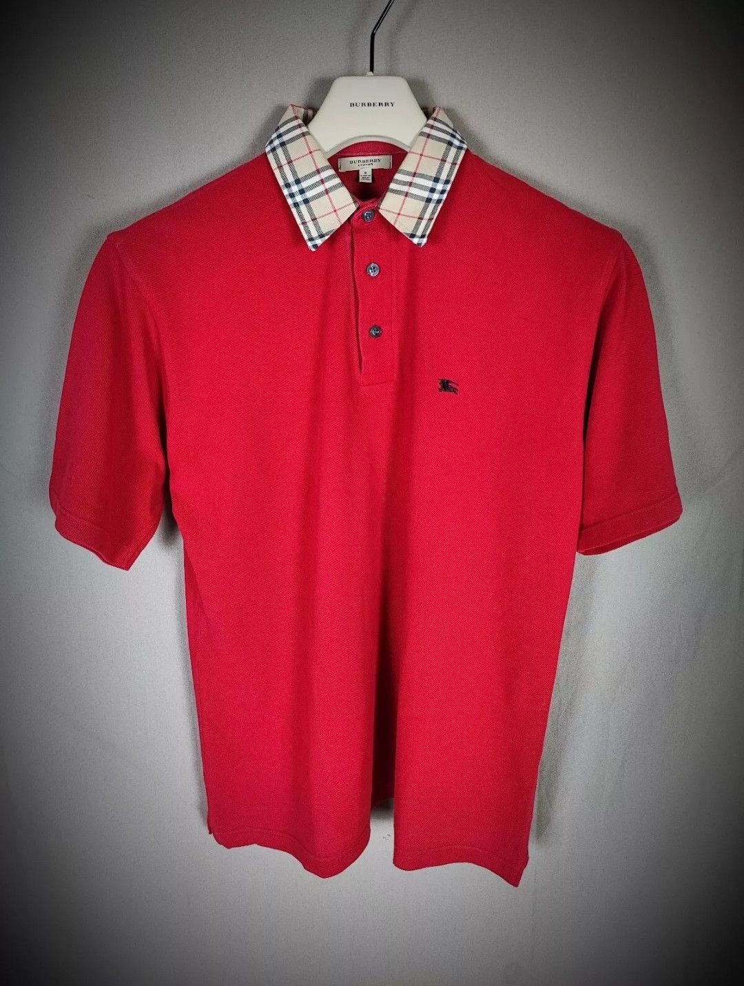 Burberry Burberry Polo S red Size US S / EU 44-46 / 1 - 2 Thumbnail