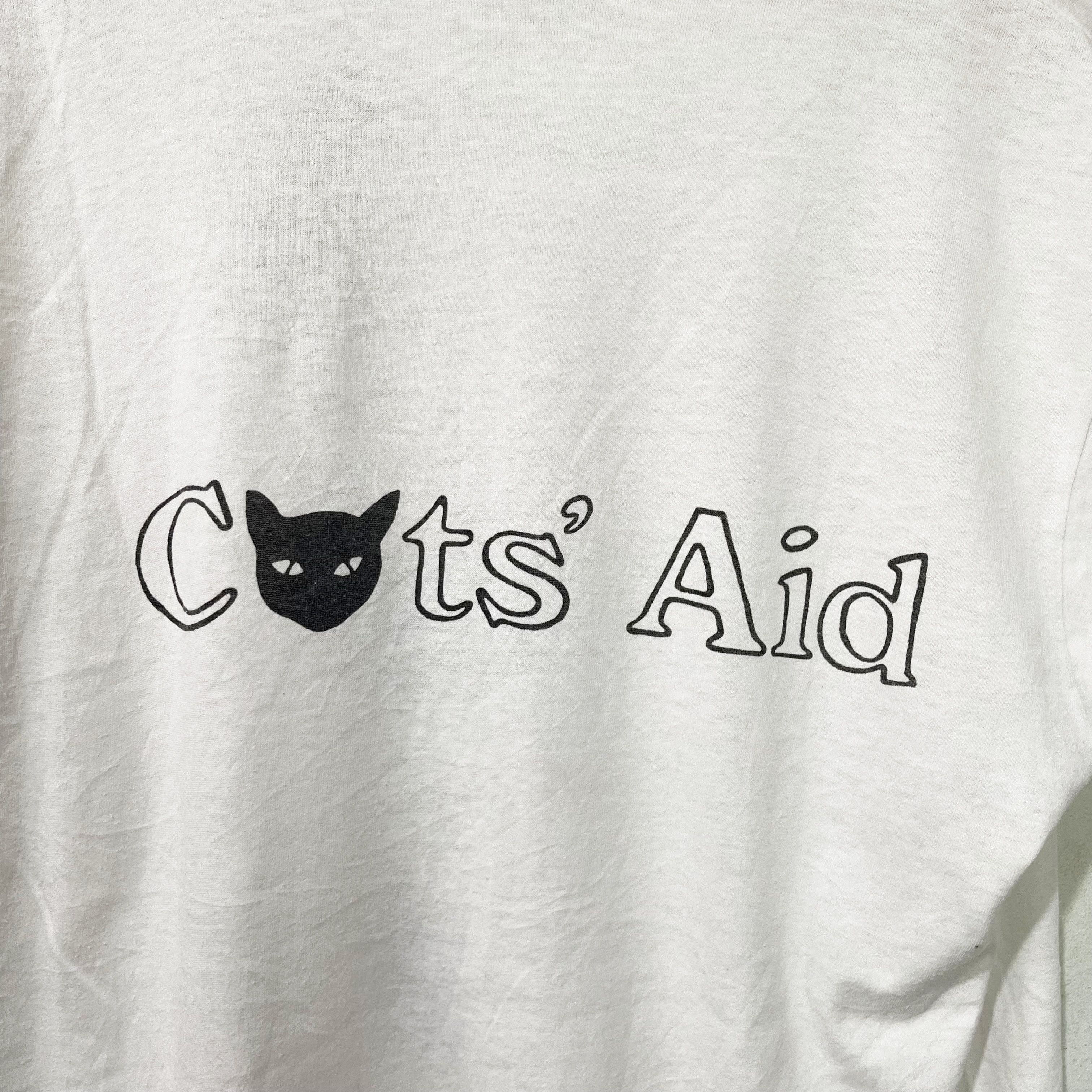 Vintage Vintage 1990s Cat Silhouette T-Shirt Size US M / EU 48-50 / 2 - 4 Thumbnail