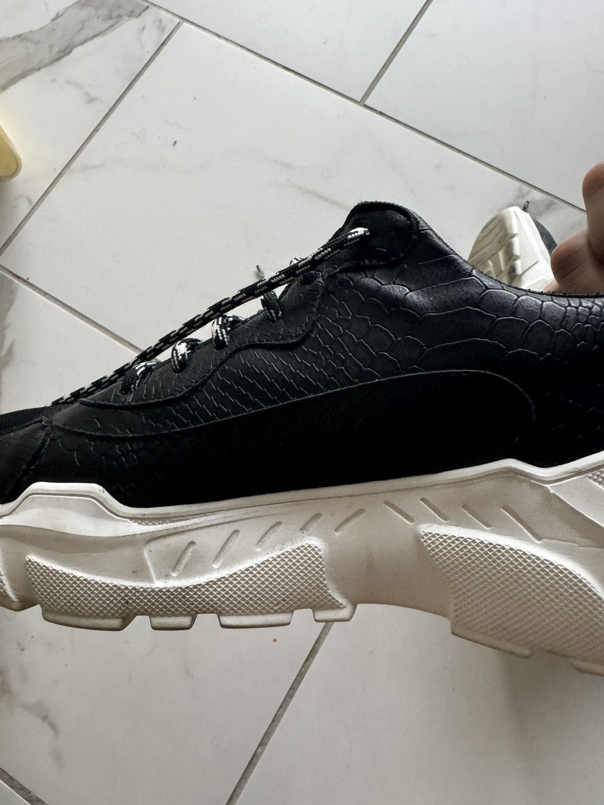 John Geiger Snake skin sneakers Size US 9 / EU 42 - 5 Thumbnail