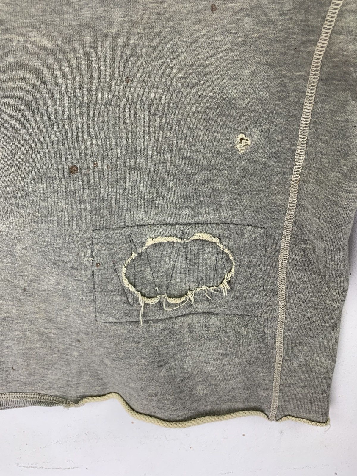 Johnbull Johnbull Sweatshirts Distressed Design Gray Colour Size US M / EU 48-50 / 2 - 5 Thumbnail