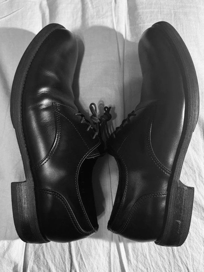 Yohji Yamamoto COSTUME D'HOMME LEATHER PLAIN TOE SHOES Size US 9 / EU 42 - 2 Thumbnail