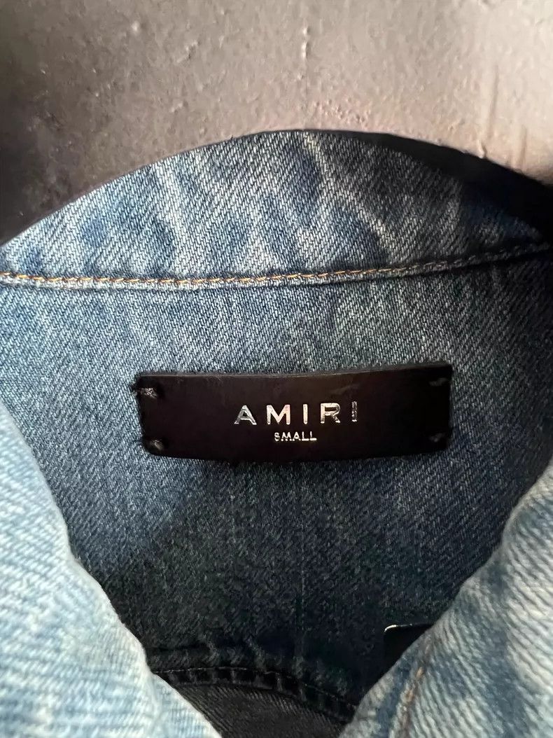 Amiri Amiri double pocket button denim jacket Size US S / EU 44-46 / 1 - 3 Thumbnail