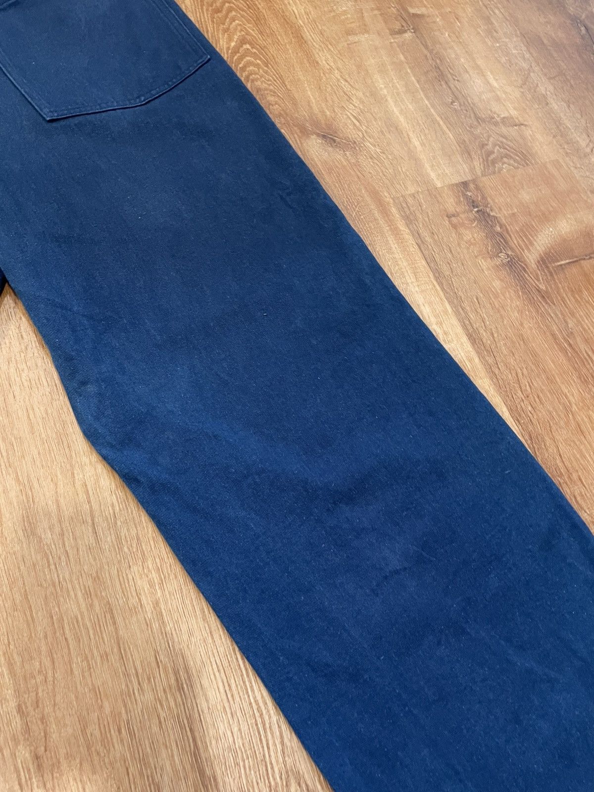 Taiga Takahashi Lot 209 Buckle-Backed Trousers in Indigo Size US 32 / EU 48 - 15 Thumbnail