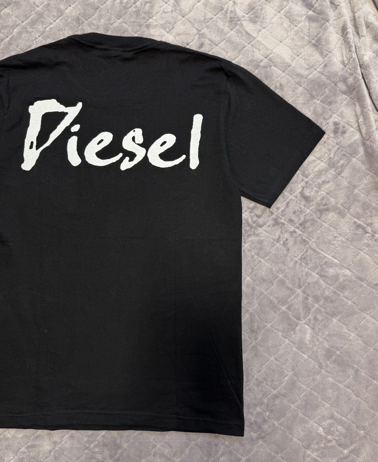 Diesel × Vintage Vintage Diesel Big Logo Tee Shirt Size US L / EU 52-54 / 3 - 6 Thumbnail