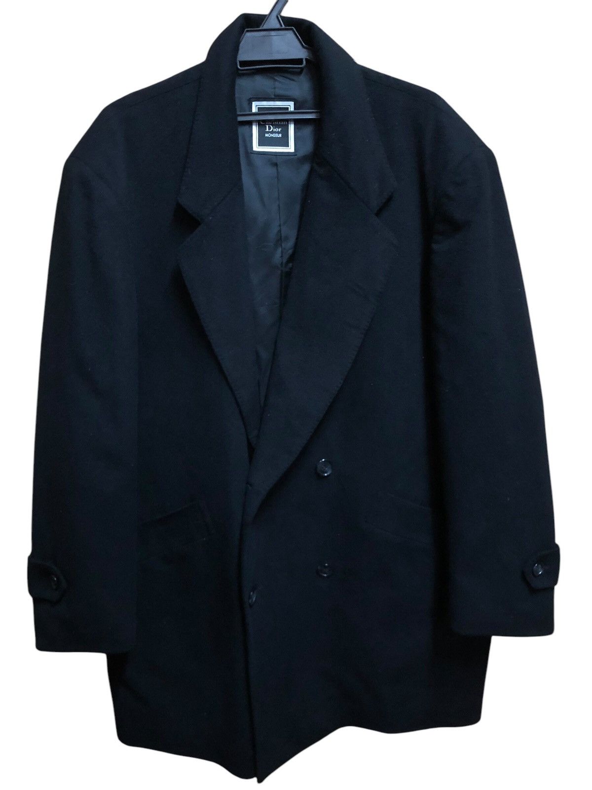 Christian Dior Monsieur Christian Dior Cashmere Double Breast Coat Size US L / EU 52-54 / 3 - 1 Thumbnail