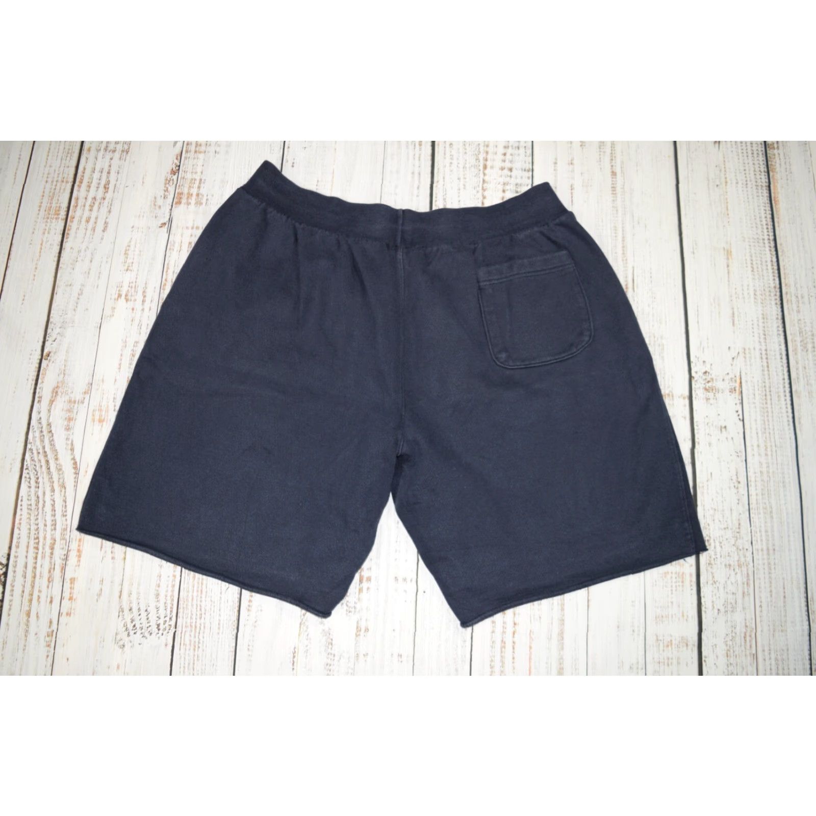 Champion CHAMPION BIG C LOGO REVERSE WEAVE CUT OFF SHORTS NAVY BLUE MENS 2XL COTTON RARE Size US 38 / EU 54 - 5 Thumbnail
