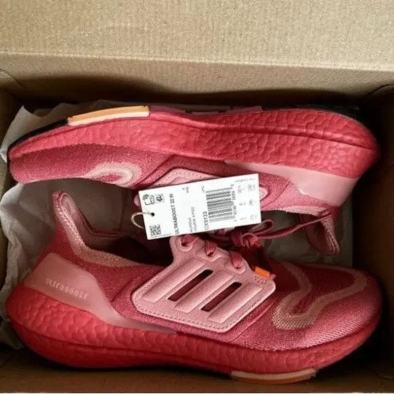 Adidas Adidas Ultraboost 22 Mauve/Orange Running Sneakers , US7.5 Size US 7.5 / IT 37.5 - 11 Thumbnail