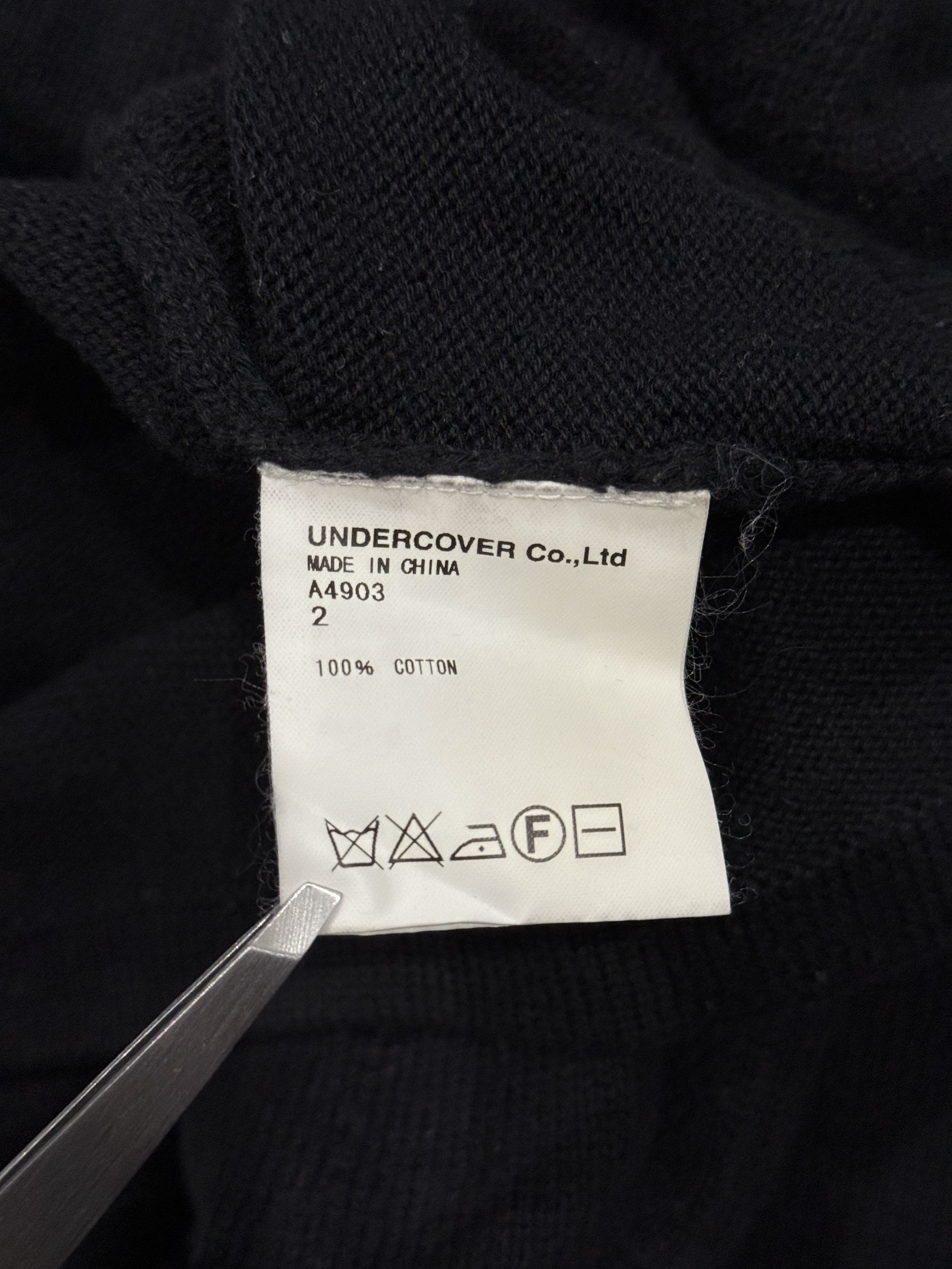 Jun Takahashi Undercover SS08 "Chaos" Knit tee Size US L / EU 52-54 / 3 - 4 Thumbnail