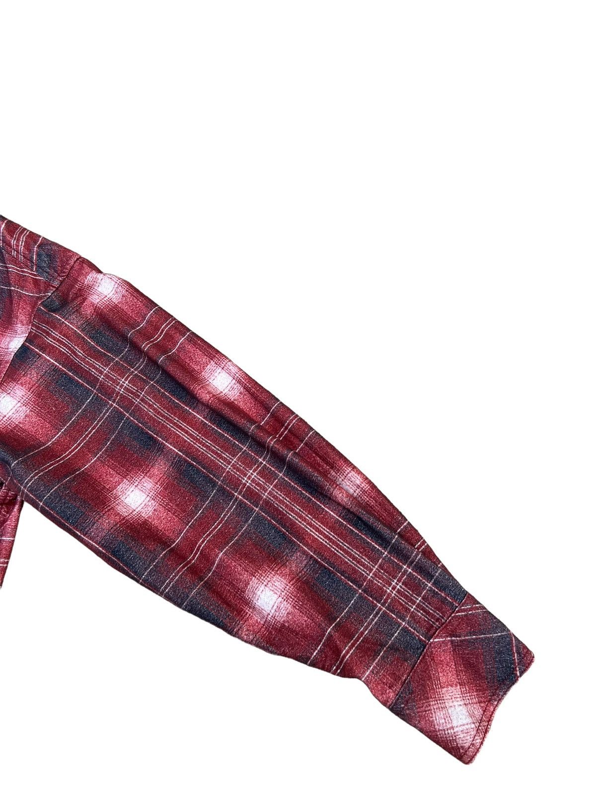 Flannel Primalcode Newwave Japan Plaid Big Fit Cropped lannel Shirt Size US XL / EU 56 / 4 - 11 Thumbnail