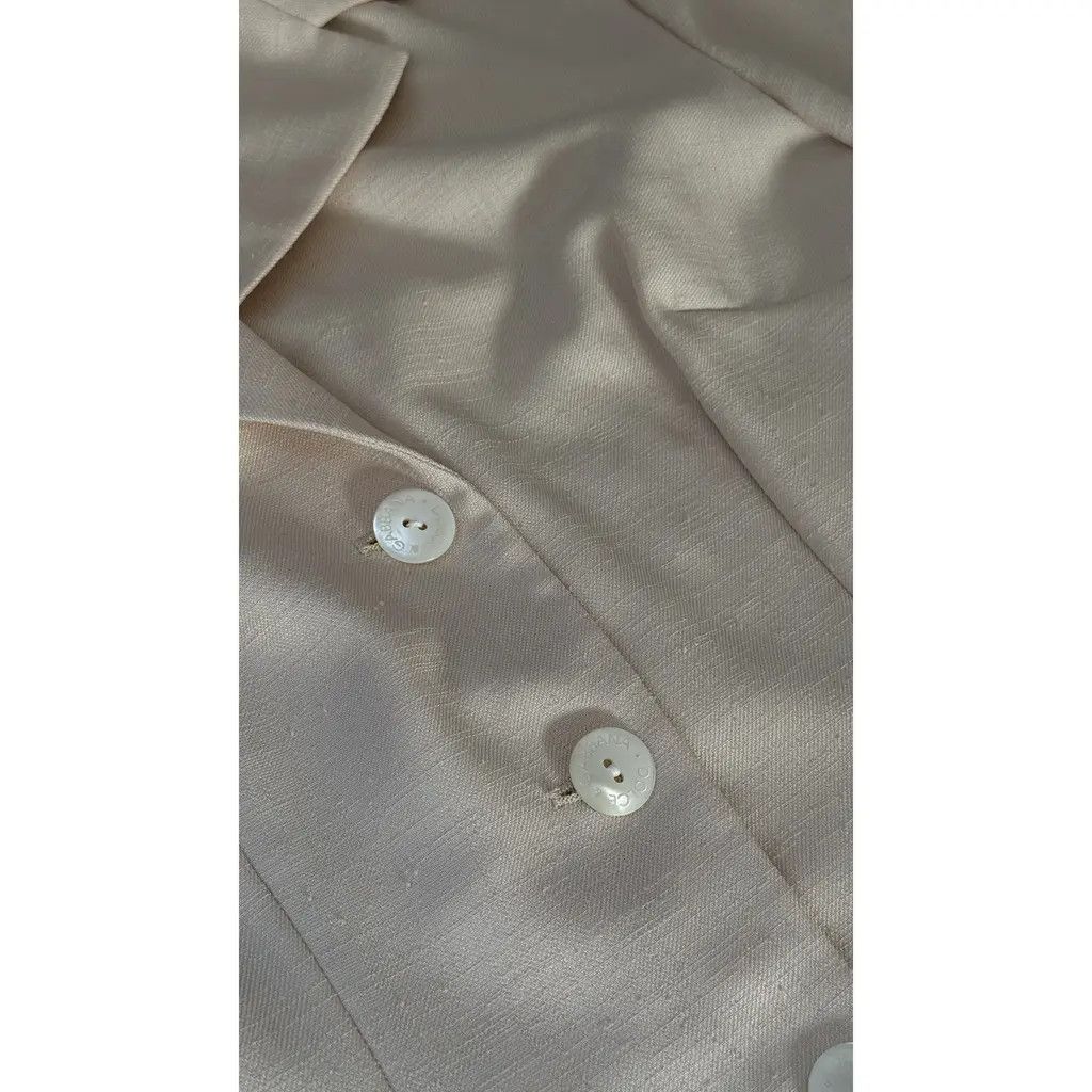 Dolce & Gabbana Dolce & Gabbana Beige Tailored Set Blazer & Skirt IT 44 Size 30" / US 8 / IT 44 - 5 Thumbnail