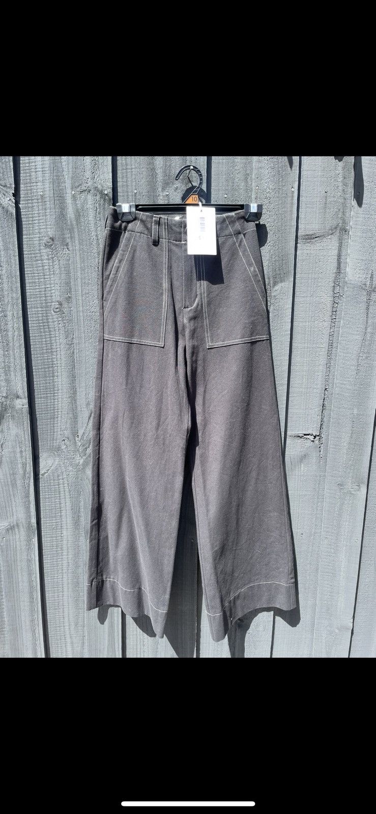 Other Black jeans with white stitching Size 37" - 1 Thumbnail
