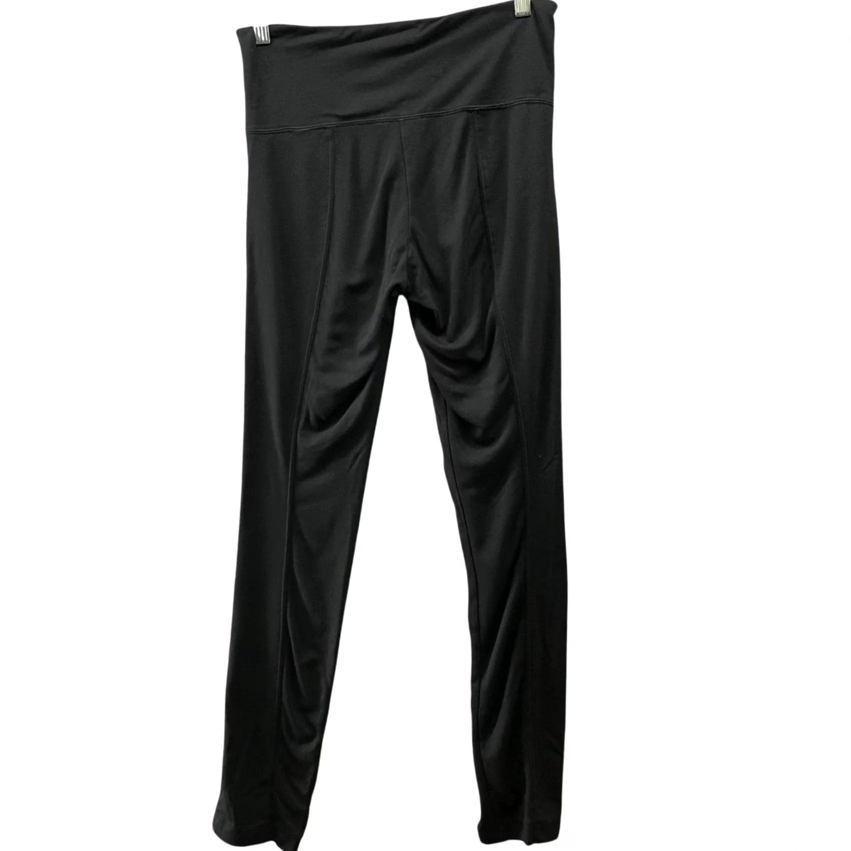 White House Black Market White House Black Market High Rise Leggings Womens S Black Jersey Knit Lounge Leggings Size S / US 4 / IT 40 - 2 Thumbnail