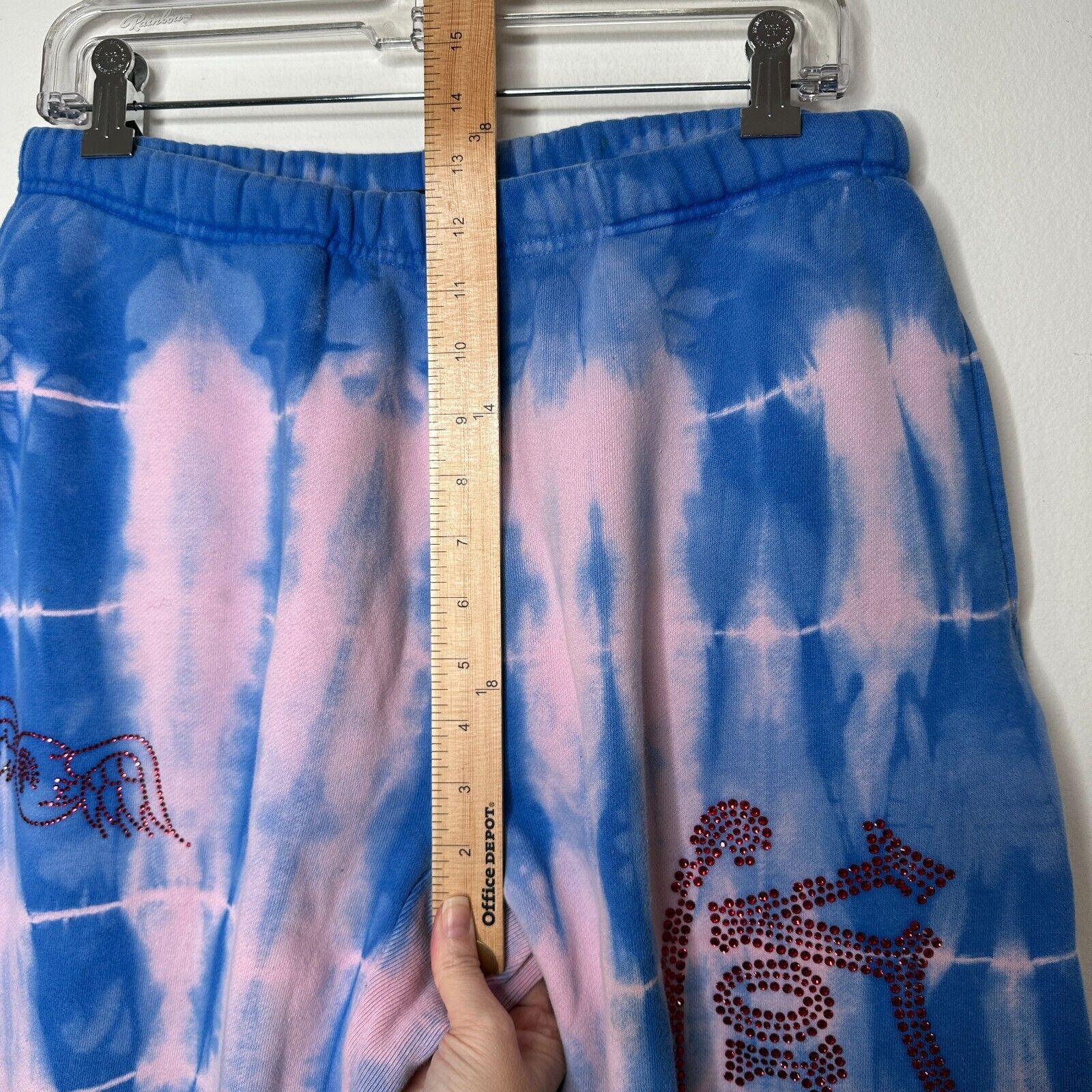 Von Dutch Von Dutch SET Blue Pink Tie Dye Red Logo Hoodie & Pants Size M / US 6-8 / IT 42-44 - 12 Thumbnail