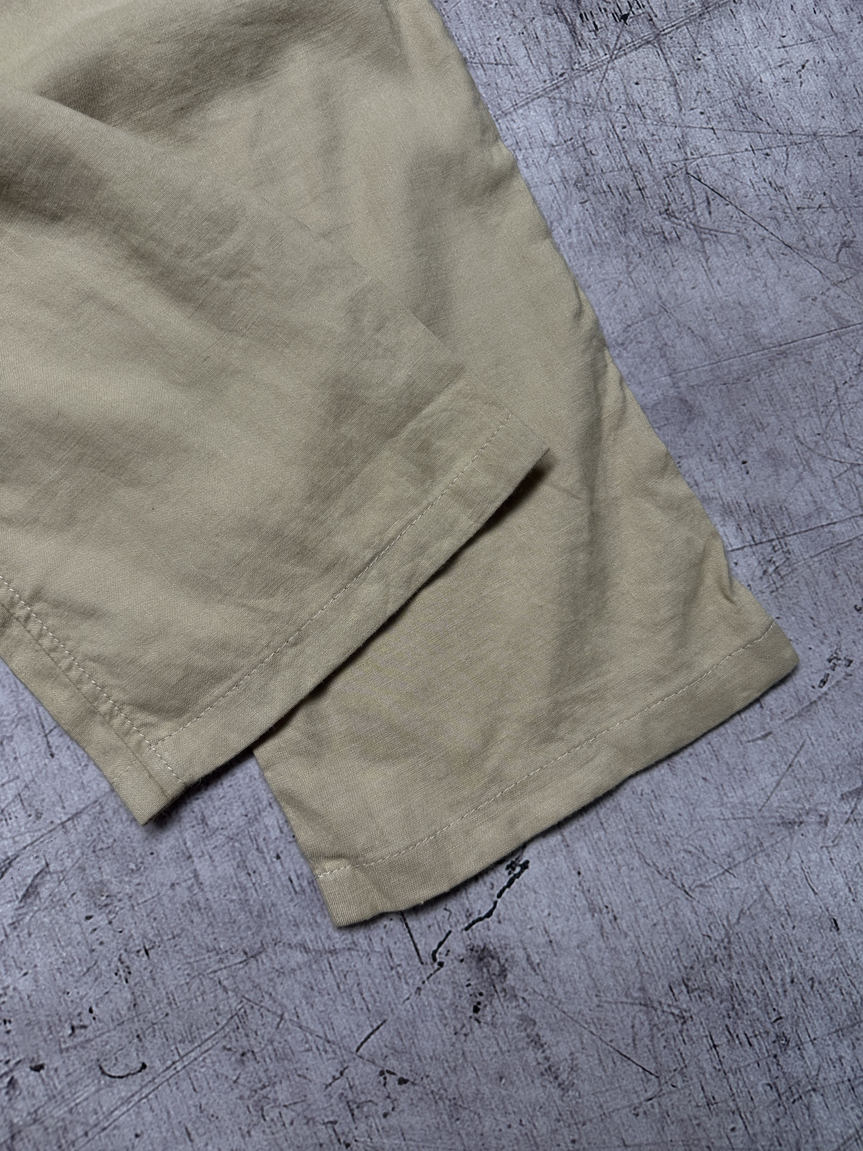 Armani Armani Jeans Womens Linen Pants Size 28" / US 6 / IT 42 - 12 Thumbnail
