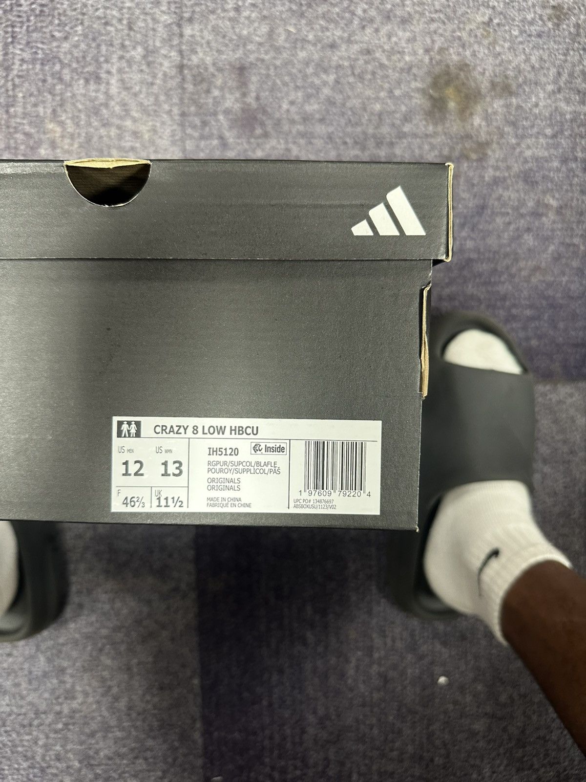 Adidas Crazy 8 adidas (alcorn edition) Size US 12 / EU 45 - 3 Thumbnail